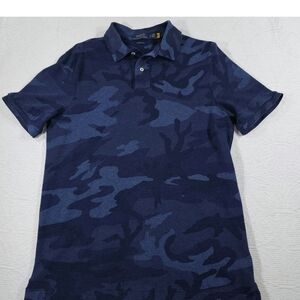 Ralph Lauren Navy Camo Polo Shirt